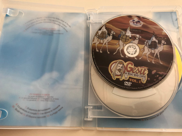 Gesú - Un regno senza confini (1998) 5 DVD SET Jesus - A kingdom without borders / Directed by: Jung Soo Yong