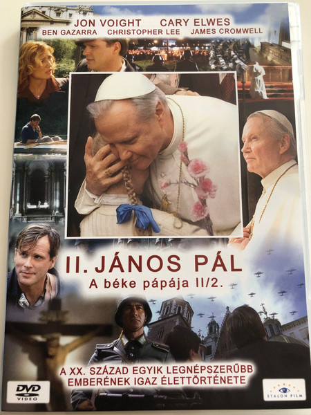 Giovanni Paolo II. part 2 DVD 2005 II. János Pál - A béke pápája II/2. (Pope John Paul II) / Directed by John Kent Harrison / Starring: Jon Voight, Cary Elwes, Ben Gazzara, Christopher Lee (5999883203170)