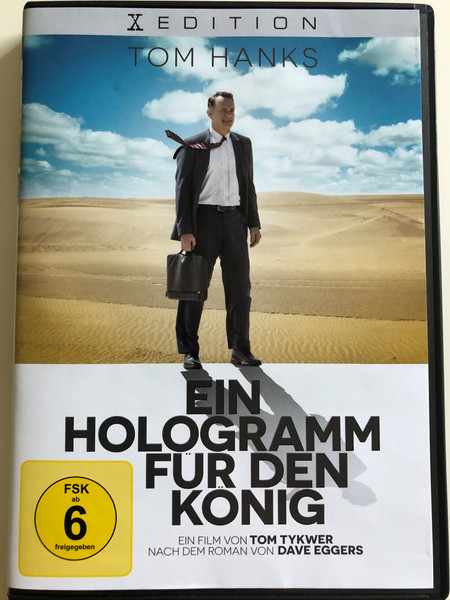 A Hologram for the King DVD 2016 Ein hologram für den König / Directed by Tom Tykwer / Starring tom Hanks, Alexander Black, Sarita Choudhury, Sidse Babett Knudsen (5051890302588)