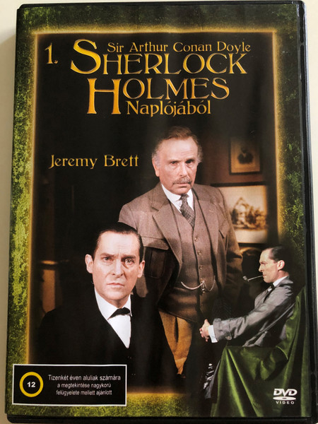 The Casebook of Sherlock Holmes 1. DVD 1991 Sherlock Holmes Naplójából / Directed by John Madden, Michael A. Simpson / Starring: Jeremy Brett, Edward Hardwicke, Rosalie Williams / Disc 1. - Episodes 1-2 / Sir A. Conan Doyle (5999545586221)