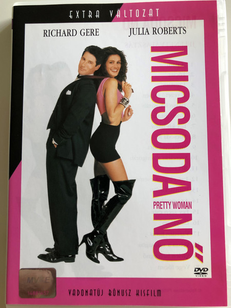 Pretty Woman DVD 1990 Micsoda Nő / Directed by Garry Marshall / Starring. Richard Gere, Julia Roberts / Extra Edition with the Making Of, Audio Commentary and Behind the Scenes (5996255706796)