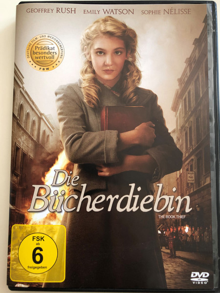 The Book Thief DVD 2013 Die Bücherdiebin / Directed by Brian Percival / Starring: Geoffrey Rush, Emily Watson, Sophie Nélisse (4010232062796)