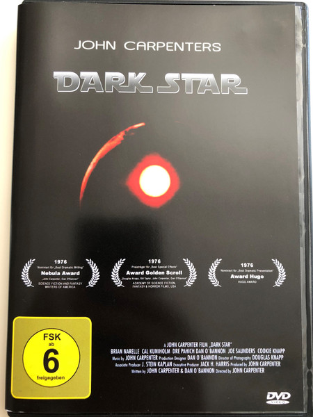 Dark Star 1974 / Directed by John Carpenter / Starring: Dan O'Bannon, Brian Narelle, Cal Kuniholm, Dre Pahich (4042564008265)