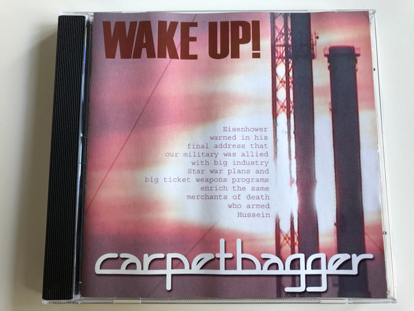  Carpetbagger - Wake Up! / Audio CD 2003 / Global Warming, Requiem for 2001, The Groove, Nine Eleven, Driven by Greed / Bonus Video: The Groove (5999881580013)