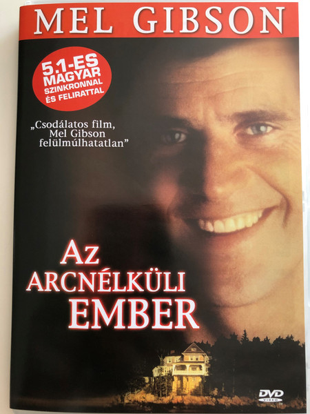 The Man without a face DVD 1993 Az arc nélküli ember / Directed by Mel Gibson / Starring: Mel Gibson, Nick Stahl, Margaret Whitton, Fay Masterson, Gaby Hoffman (5999544560970)