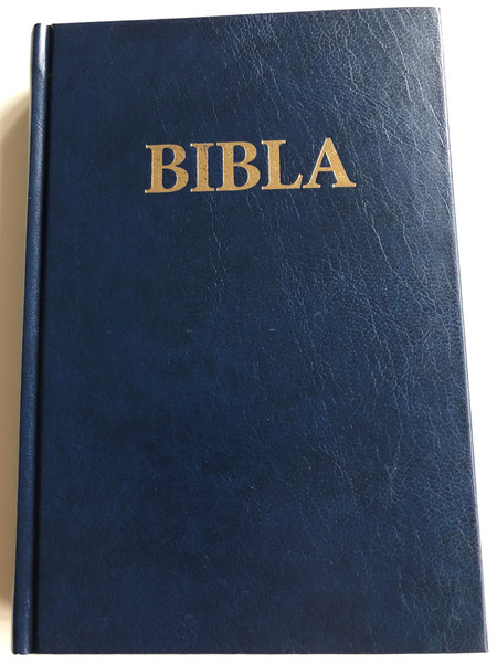 Bibla - Albanian Holy Bible / Blue Hardcover 2014 / Albanian Bible Society / Albanian Bible ET53 (9780900185380)