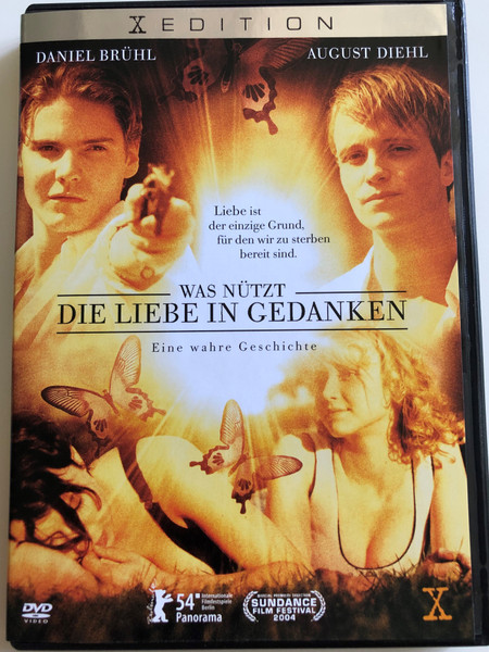  Was nützt die Liebe in Gedanken DVD 2004 Love in thoughts / Directed by: Achim Von Borries / Starring: Daniel Brühl, August Dieh,l Anna Maria Mühe, Thure Lindhardt (7321921961830)