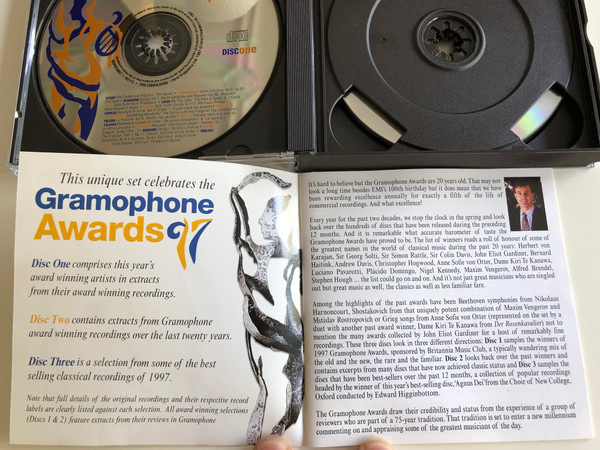 Gramophone Awards / A Celebration of the greatest names in Classical Music / Audio CD 1997 / 3 CD / GramCD001 (5030540000784)
