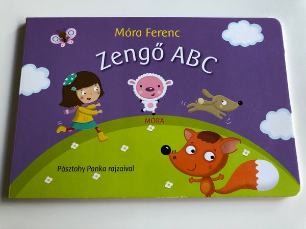  Zengő ABC by Móra Ferenc / Singing ABC- Hungarian nursery rhyme board book / Illustrations Pásztohy Panka / Móra könyvkiadó 2017 (9789634157823)