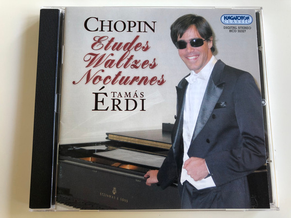 Chopin - Etudes, Waltzes, Nocturnes / Tamás Érdi piano / Hungaroton Classic Audio CD 2004 / HCD 32327 (5991813232724)