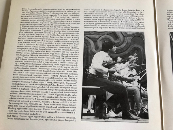 C.P.E. Bach - Öt fuvolaverseny / Jean-Pierre Rampal / Liszt Ferenc Chamber Orchestra / Conducted by Rolla János / Hungaroton 1988 / SLPD 12902-03 / Digital Stereo (SLPD12902-03)