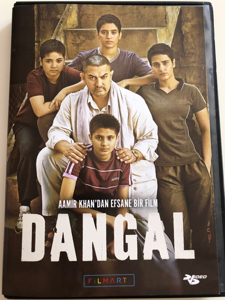 Dangal DVD 2016 Wrestling competition / Directed by Nitesh Tiwari / Starring: Aamir Khan, Sakshi Tanwar, Fatima Sana Shaikh, Zaira Wasim, Sanya Malhotra, Suhani Bhatnagar, Aparshakti Khurana, Girish Kulkarni (8697762830277)