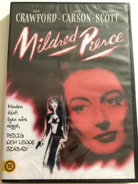 Mildred Pierce DVD 1945 / Directed by Michael Curtiz / Starring: Joan Crawford, Jack Carson, Zachary Scott / American film noir crime-drama (5996514021028)