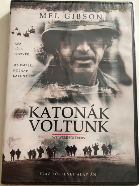 We Were Soldiers DVD 2001 Katonák voltunk / Directed by Randall Wallace / Starring: Mel Gibson, Madeleine Stowe, Greg Kinnear, Sam Elliott, Chris Klein (5996514005493)