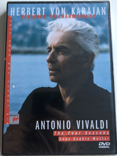 Herbert Von Karajan - Berliner Philharmoniker: Antonio Vivaldi - The Four Seasons / Anne-Sophie Mutter, violin Sony Music DVD 1998 / SVD 46380 (5099704638096)