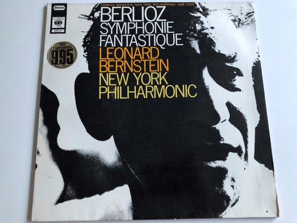 Berlioz - Symphonie Fantastique / Leonard Bernstein - New York Philharmonic / CBS LP STEREO / SPR 21