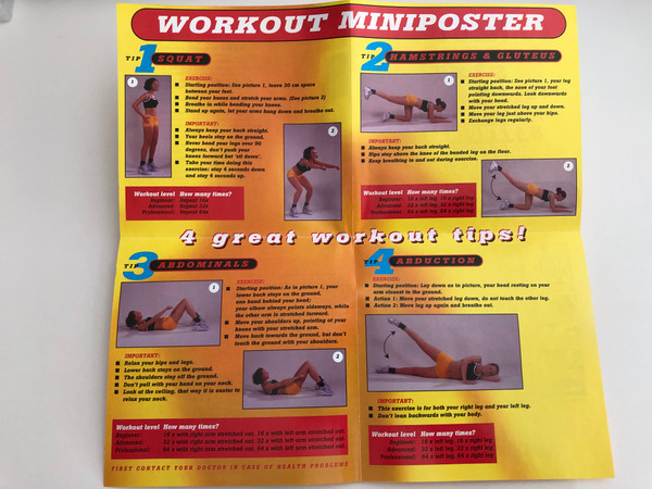 Jump to the Beat - Real Workout Music / Including free workout tips! / Audio CD 2000 / Disky DC 250572 (0724382505723)