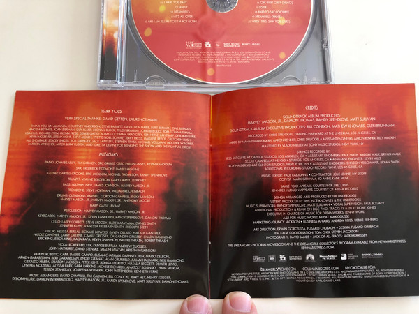 Dream Girls - Music from the Motion Picture / Move, Love You i Do, Family, Hard to Say Goodbye / Audio CD 2006 / Sony BMG (886970410229)