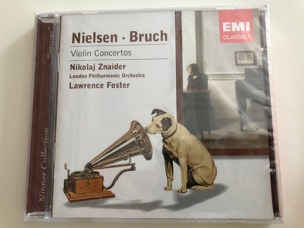 Nielsen - Bruch / Violin Concertos / Nikolaj Znaider violin, London Philharmonic Orchestra / Conducted by Lawrence Foster / EMI Classics Audio CD 2006 (094634141826)