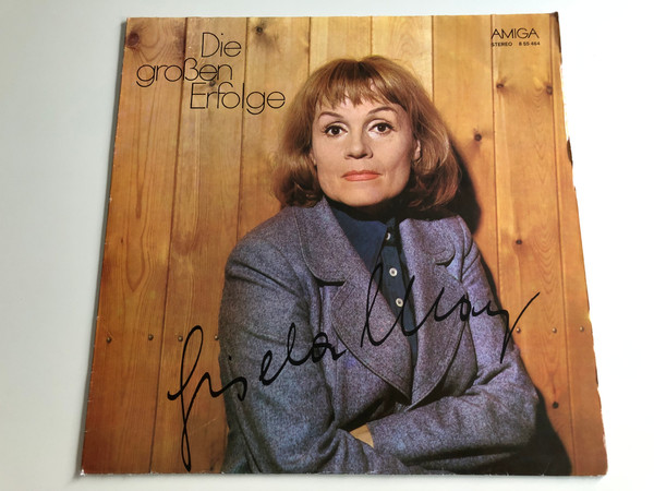 Gisela May ‎– Die Großen Erfolge / AMIGA LP STEREO / 8 55 464