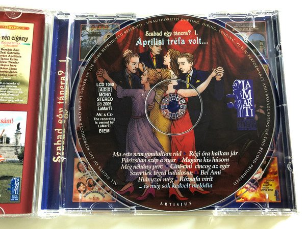 Szabad egy táncra? 1 / Áprilisi tréfa volt... , Ma este nem gondoltam rád, Még néhány perc, Bel Ami / LCD 1040 / Audio CD 2005 (5997822710406)