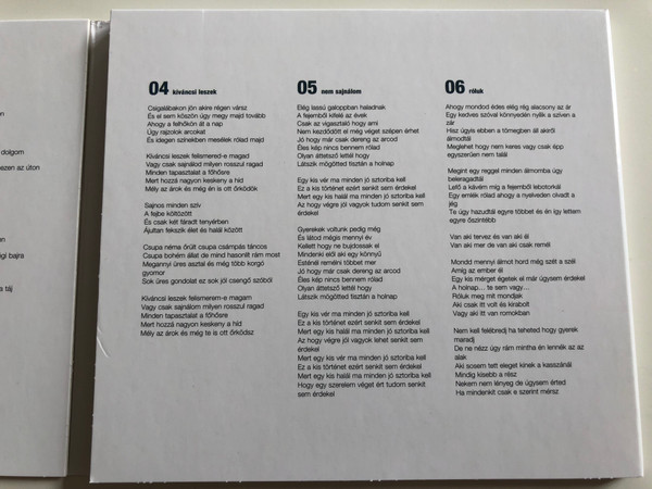 Eleven Hold - 4 / Mi az ami, lécci, róluk, amíg vágyaink, most vagyok-e ébren / Audio CD 2011 / MusiCDome (5998175163109)