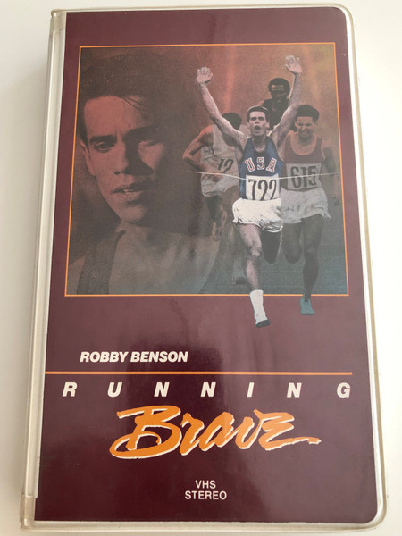 Robby Benson - Running Brave VHS 1983 / Directed by D. S. Everett / Starring: Robby Benson, Pat Hingle, Claudia Cron, Jeff McCracken / NTSC Color / The story of Billy Mills World-Class distance runner (183VS)