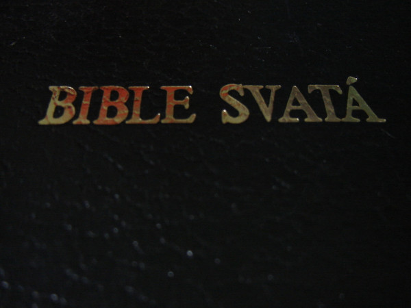 Czech Large Bible / Bible Svata / Large Print 