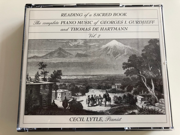 Reading of a Sacred Book / The Complete Piano Music of Georges I. Gurdjieff and Thomas De Hartmann Vol 2 / Cecil Lytle, Pianist / 2x Audio CD 1988 (013711402827)