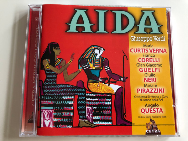 Giuseppe Verdi - Aida / Cetra Verdi Collection / Warner Music Italy / Audio CD 2012 / 2564 66211-8 (0825646621187)