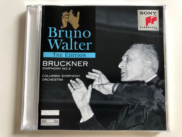 Bruno Walter - The Edition / Bruckner Symphony No. 9 / Columbia Symphony Orchestra / Sony Classical Audio CD 1996 / SMK 64 483 (5099706448327)