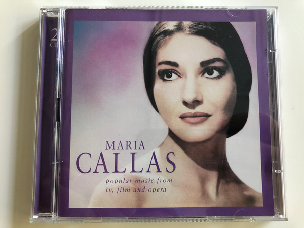 Maria Callas - popular music from tv, film and opera / Philadelphia, Diva, Trainspotting, Basquiat / 2CD EMI Classics / Audio CD 2000 (724356746626)