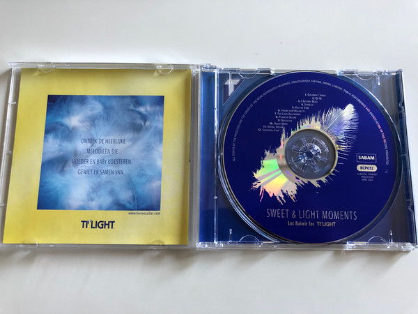 Sweet & Light Moments - Luc Baiwir ‎/ Recital Company Productions ‎Audio CD 2003 / RCP032