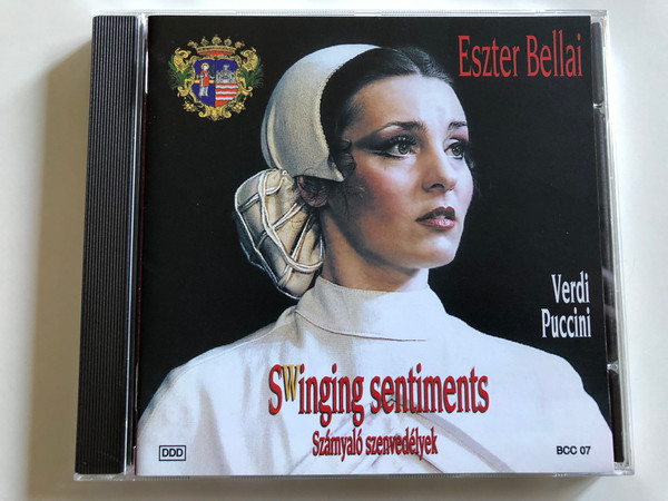Eszter ‎Bellai – Swinging Sentiments / Szárnyaló Szenvedélyek / Verdi, Puccini / Magyar Könyvklub ‎Audio CD Stereo / BCC - 07