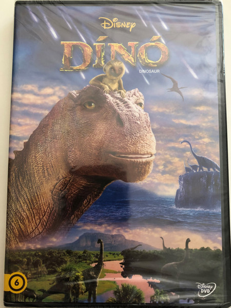 Dinosaur DVD 2000 Dínó / Directed by Ralph Zondag, Eric Leighton / Starring: D. B. Sweeney, Alfre Woodard, Ossie Davis, Max Casella, Hayden Panettiere (5996514013252)