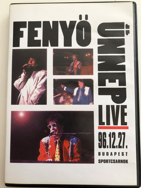 Fenyő Ünnep Live DVD 1996 / 96.12.27 Budapest Sportcsarnok / 2 DVD Live Concert Recording / Magneoton / Produced by Rózsa István (5050467280427)