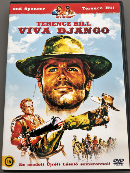 Preparati la Bara! DVD 1968 Viva Django (Django, Prepare a Coffin) / Directed by Ferninando Baldi / Starring: Terence Hill, Horst Frank, George Eastman, José Torres / Az eredeti Újréti László szinkronnal! / Bud Spencer-Terence Hill gyűjtemény (5999549905240)