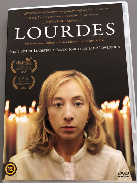 Lourdes DVD 2009 / Directed by Jessica Hausner / Starring: Sylvie Testud, Léa Seydoux, Bruno Todeschini, Elina Löwensohn (5999546335477)