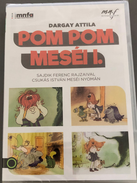 Pom Pom meséi I. DVD / Directed by Dargay Attila / Written by Csukás István / Hungarian Voices: Petrik József, Kútvölgyi Erzsébet, Kovács Klára, Körmendi János, Csákányi László (5999887816031)