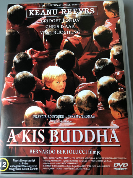 Little Buddha DVD 1993 A kis Buddha / Directed by Bernardo Bertolucci / Starring: Keanu Reeves, Bridget Fonda, Chris Isaak, Ying Ruocheng (5999545560658)