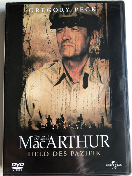 MacArthur DVD 1977 General Douglas MacArthur Held des Pazifik / Directed by Joseph Sargent / Starring: Gregory Peck, Ed Flanders, Dan O'Herlihy (5050582014839)