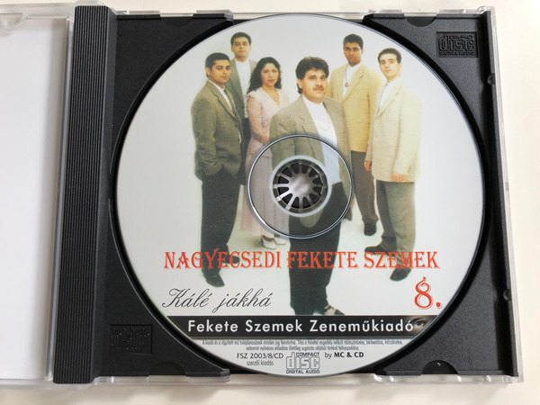 Bodi Guszti No. 8 / Nagyecsedi Fekete Szemek / MC & CD Audio CD 1997 / FSZ 2003/8/CD