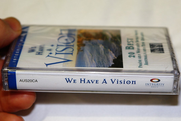 We have a vision / 20 Best praise and worship Songs from Australia and New Zealand / Integrity music - Audio Cassette / AUS20CA