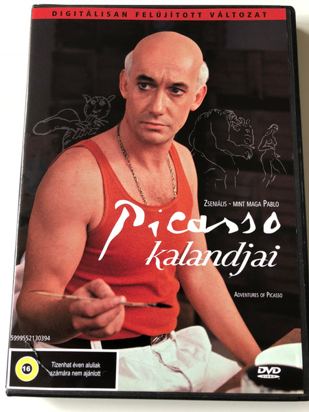 Adventures of Picasso DVD 1978 Picasso kalandjai (Picassos äventyr) / Directed by Tage Danielsson / Starring: Gösta Ekman, Hans Alfredson, Margaretha Krook (5999552130394)