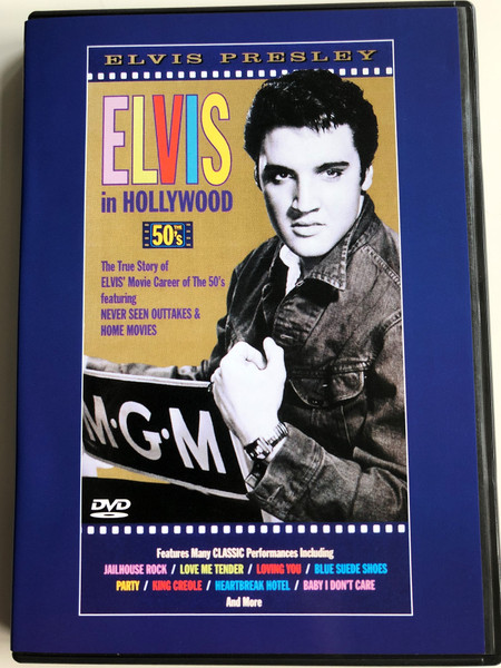 Elvis in Hollywood - 50's DVD 2000 / Directed by Frank Martin / Inside look at Elvis Presley's movie career of the 50's (743215077794)