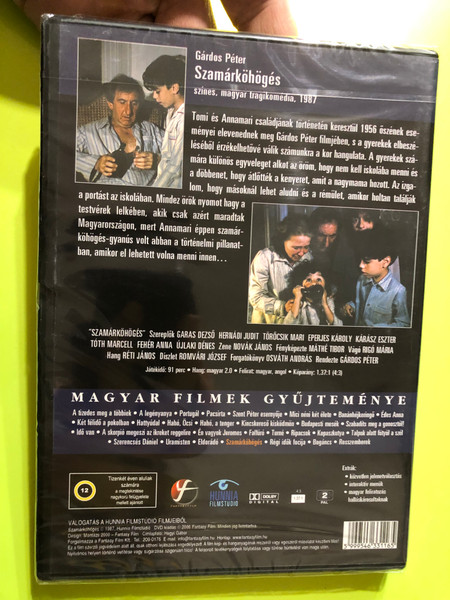 Szamárköhögés DVD 1986 Whooping Cough / Directed by Gárdos Péter / Starring: Garas Dezső, Hernádi Judit, Törőcsik Mari, Eperjes Károly, Tóth Marcell / Magyar filmek gyűjteménye 27 (5999546331165)
