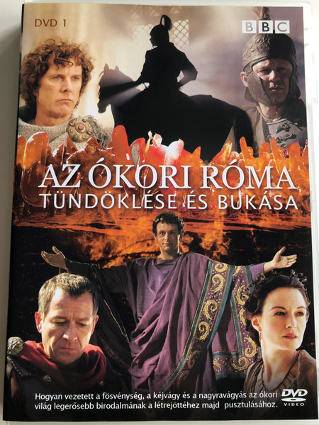 Ancient Rome DVD 2006 Az ókori Róma Tündöklése és Bukása Disc 1. / BBC / Directed by Peter Firth / Starring: Sean Pertwee, Catherine McCormack, Michael Sheen, David Threlfall / Docudrama (5996473003448)