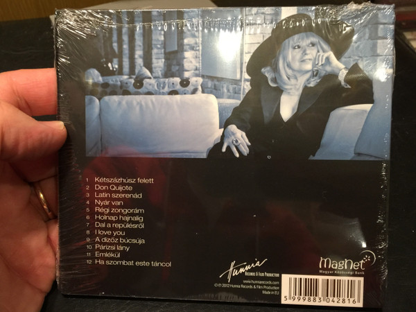 Csepregi Éva - Neoton Swing / Audio CD 2012 / Don Quijote, Régi Zongorám, I love you, Emlékül / Hunnia Records (5999883042816)