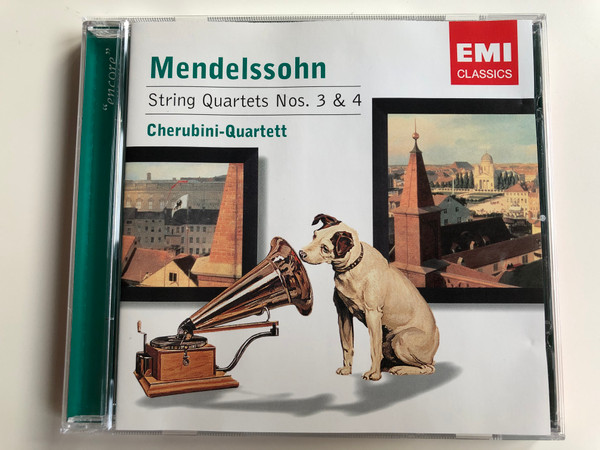 Mendelssohn ‎– String Quartets Nos. 3 & 4 / Cherubini-Quartett / EMI Classics Audio CD 2004 Stereo / 7243 5 85803 2 7