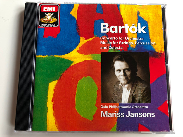 Bartók ‎– Concerto For Orchestra / Music For Strings, Percussion And Celesta / Oslo Philharmonic Orchestra, Mariss Jansons / EMI Digital ‎Audio CD 1990 Stereo / CDC 7 54070 2